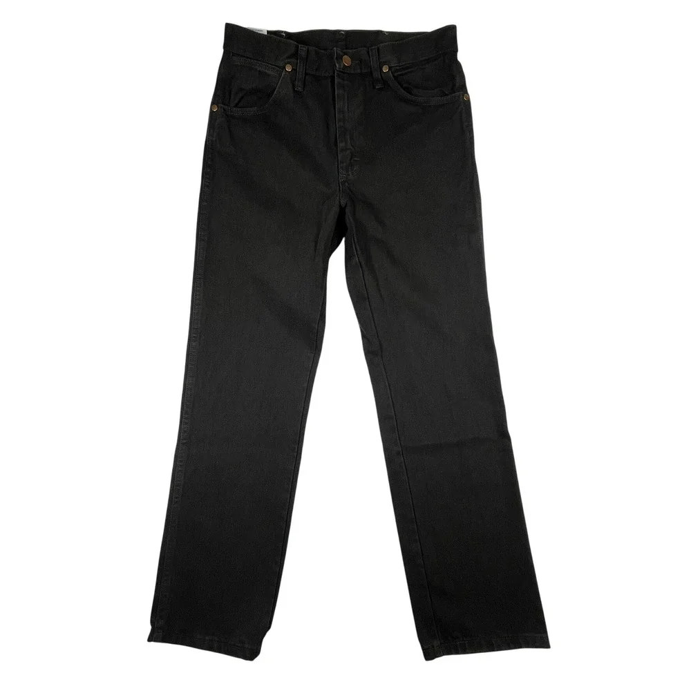 Wrangler Cowboy Cut Jeans Mens 30x30 Black 13MWZ Original Fit Straight Leg NWT